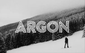 独特三线英文字体Argon (Free Font) 精选字体