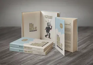 精装书籍模型PSD模板Book Mock-Up Set