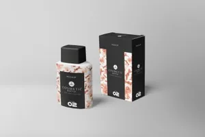 时尚高端的高品质的化妆品包装cosmetic-bottle-mockups