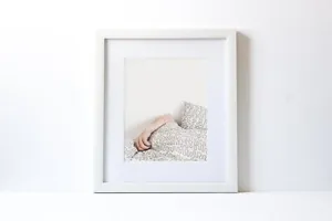 方形相框样机 Styled Stock Photo-White Frame