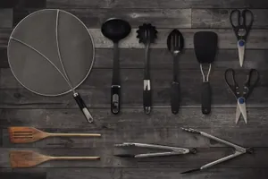 包括6个预制PSD场景和52个高分辨率照片的厨房kitchen-scene-creator