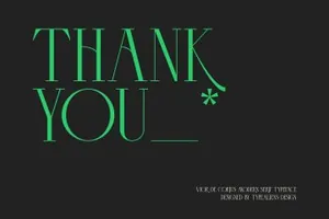 超酷独特的现代海报杂志排版衬线英文字体 Ilhamtaro - Vior de Corius