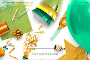 聚会相关的装饰材料 Party Collection