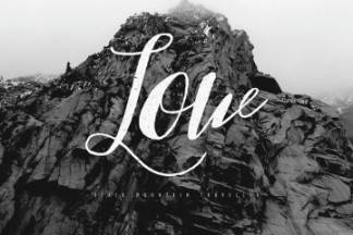 优雅飘逸英文字体Arkana Script Vintage Font