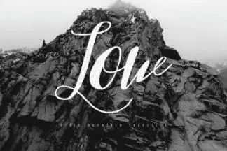 优雅飘逸英文字体Arkana Script Vintage Font