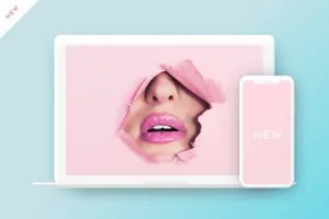 苹果产品设备样机套装展示模板All Minimal  One bundle