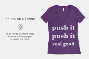 爱心T恤样机 Bella Canvas