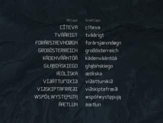 折页风格英文字体Aperture