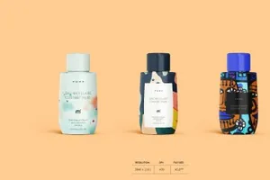 化妆品包装样机展示模板PURE MOCKUP