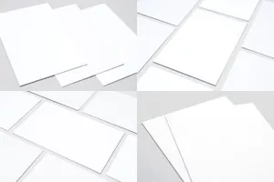 名片设计展示的样机 Close-up Business