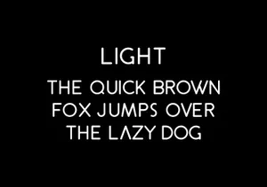 一款衬线大写英文字体Goldin Free Font