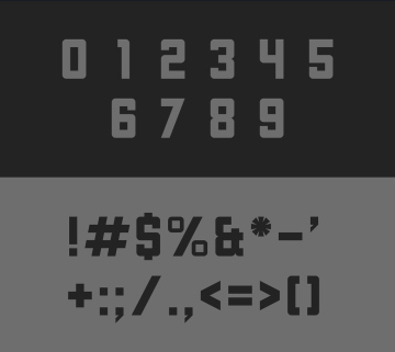 Cornerstone Free Font 一款像素风格英文字体