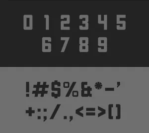 Cornerstone Free Font 一款像素风格英文字体