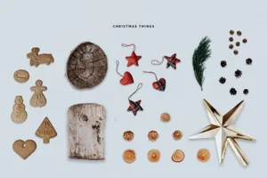 100多个单独物品文具预制场景 Wrapping Mock-Up Scene Creator