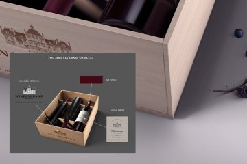 红酒盒子样机模型 Wine Case Mock-up