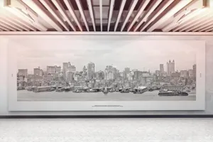 时尚高端高品质的多用途艺术展览海报exhibition-wall-mockups