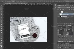 时尚的流行平板电脑设备样机 Stock Photo