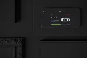 酷酷时尚高端黑色iPhone XS UI样机dark-iphone-xs-in-studio