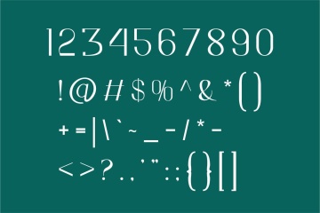 复古经典优雅的女性海报杂志排版衬线英文字体 Arizona | Modern Serif