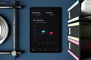 时尚高端商务商业质感的苹果设备business-app-mockup