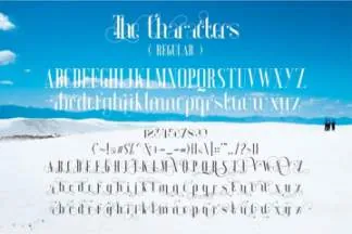 Amira Beauty漂亮的欧美风英文字体