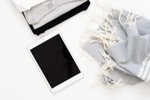 清新场景的iPad样机 Ipad Mockup