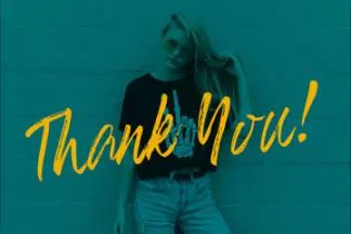 一款笔刷手写英文字体Banshee Brush Font Demo