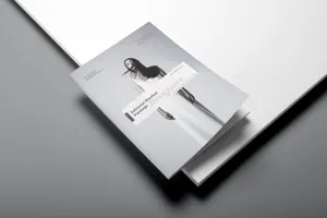 时尚高端的高品质A4尺寸品牌手册