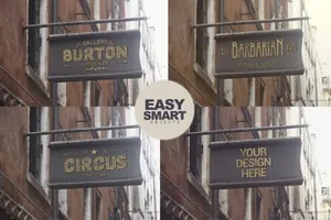 时尚高端欧式复古风格的logo标志venetian-blacksmith