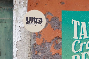 复古风格威尼斯老红旗海报设计venice-old-red-wall