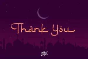 阿拉伯风格英文字体 Ramadhan Karim - Arabic Fauxlang