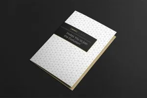 邀请函贺卡设计展示样机 Invitation Greeting Card Mock