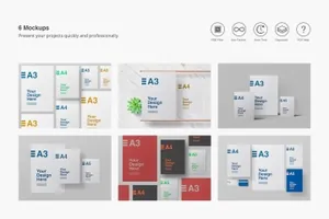 时尚高端多用途的少见稀有A3A4A5DM海报posters-flyers