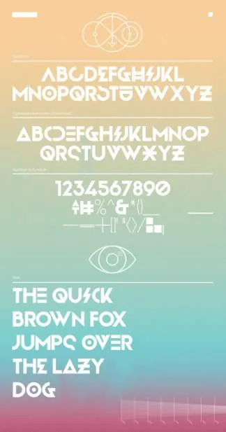 创意酷炫英文字体Cosmonaut – Free Font