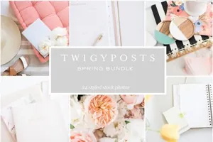 春季时尚照片素材 Spring Styled Stock Photos