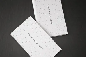 高品质的逼真质感名片设计VI样机business-cards-mock-ups-bundle