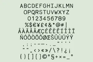 复古风格邮票大写英文字体 Loma - A Vintage-Style Stamp Font