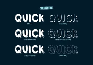 笔刷粗体英文字体Caparica Brush Free Typeface