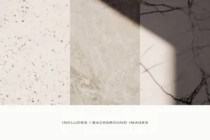 高品质的文具场景展示模型下载