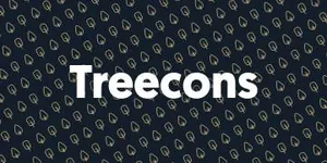 Treecons Free Vector Tree Icon UI 素材
