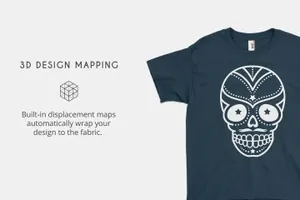 女性T恤样机 Anvil  Women’s T-Shirt Mockups