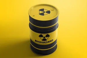 油漆桶金属罐油桶包装金属桶铁桶展示效果图VI智能贴图PS样机素材