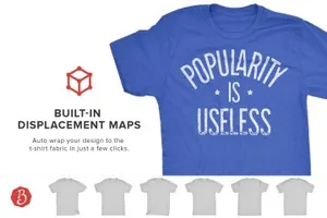 衬衫T恤样机素材 Next Level Tri-Blend T-Shirt Mockups