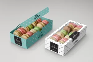高品质的食品外卖糕点盒包装food-pastry-boxes-vol-2-packaging