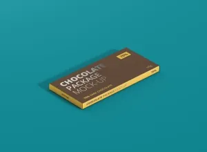 简约高端时尚的巧克力包装设计chocolate-packaging-mockup