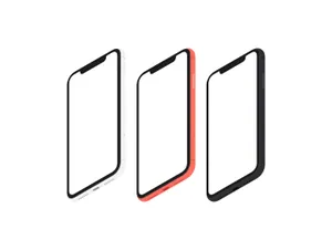 扁平化的iPhone X手机样机Flat Phone Mockup