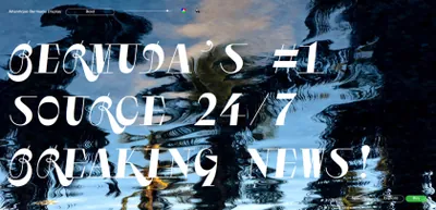 高端酸性艺术逆反差时尚奢侈品牌杂志海报设计衬线英文字体 Atlantique Bermuda Blod