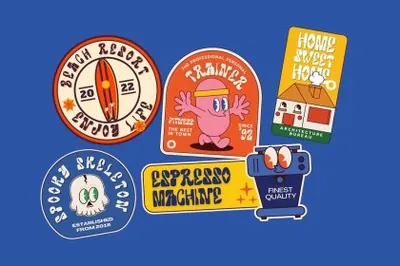 潮流大胆吸睛趣味都市时髦逆反差海报徽标设计排版英文字体 Dado Handdrawn Font