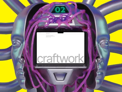 未来感镀铬金属模特笔记本场景网页设计提案样机模板 Liquid MacBook Air M2 Mockups