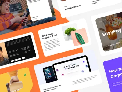 高端极简企业品牌营销广告宣传PPT/Keynote演示模板素材 Slides Pitch Deck Template